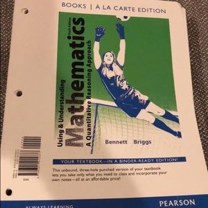 Mathematics: a Quantitative Reasoning Approach